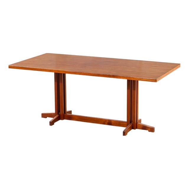 Wooden Table attributed to Ilmari Tapiovaara for La Permanente Mobili Cantù, 1950s For Sale