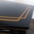 2000 - 2009 Black Lacquer Chinoiserie Hollywood Regency Credenza With Gold Detailing For Sale - Image 5 of 7