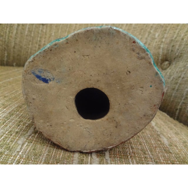 Late 19th or Early 20th Century Hand Decorated Chinese Porcelain Figure For Sale - Image 11 of 12