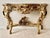 French Louis XV Style Vintage Giltwood Rococo Carved Console Table Vintage For Sale - Image 15 of 15
