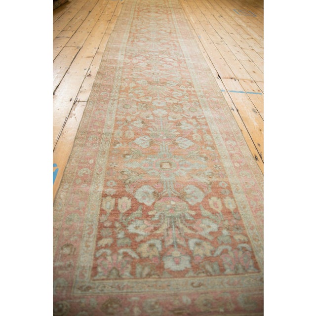 1930's Vintage Distressed Lilihan Rug Runner For Sale - Image 9 of 14