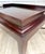 Barbara Barry for Baker Mahogany Gallery Tray Top Coffee Table For Sale - Image 15 of 16