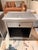Restoration Hardware Pair of Restoration Hardware Zinc Open Nightstands For Sale - Image 4 of 4