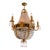 Vintage French Empire Bronze & Crystal Early 20th Century Chandelier For Sale