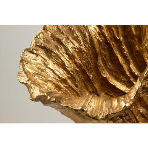 Maison Charles Gilt Bronze Lamp by Chrystiane Charles for Maison Charles, 1970s For Sale - Image 4 of 8