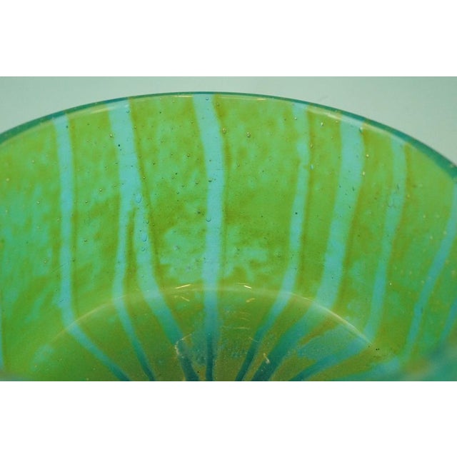 20th Century Glass Vase by Michael Harris of Mdina Glass, Malta, 1960s For Sale - Image 12 of 18