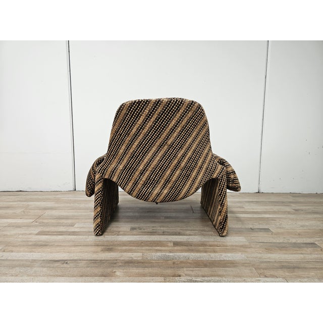 Mid-Century Modern P60 Proposals Armchair by Vittorio Introini for Saporiti, 1970 For Sale - Image 3 of 16