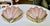 1940s Pair Art Deco Shell Clam Shaped Pink Glass Brass Wall Sconce For Sale - Image 5 of 18
