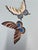 Boho Chic 36" * H96"/Panel * 5ps, Butterfly Wallpaper in Light Blue Ground Color For Sale - Image 3 of 8