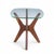 Adrian Pearsall for Craft Associate Mid Century Walnut Jacks Side Table For Sale In Chicago - Image 6 of 9