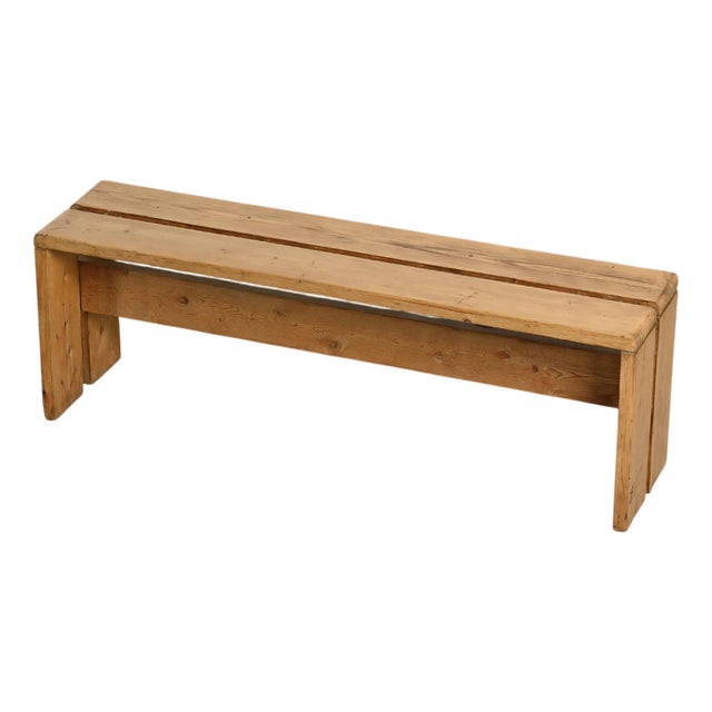 Pine Bench from Les Arcs, France, 1973 For Sale