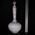 Biscuit Porcelain Covered Bottle Vase with Painted Decoration by Jean Gille For Sale - Image 16 of 17