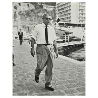 Unknown, Aristotle Onassis, 1960s, Black and White Photograph For Sale