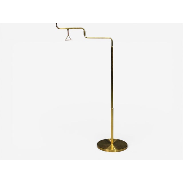 Fagerhults, Articulating Desk Lamp, Brass, Sweden, 1960s For Sale - Image 10 of 14
