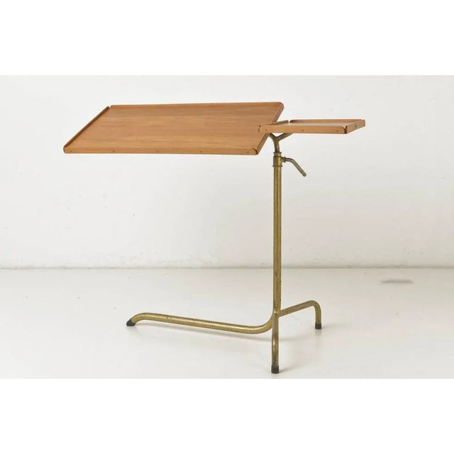Side table, height adjustable designer: factory design year: around 1920 manufacturer: hausmann a.g., st.gallen country:...