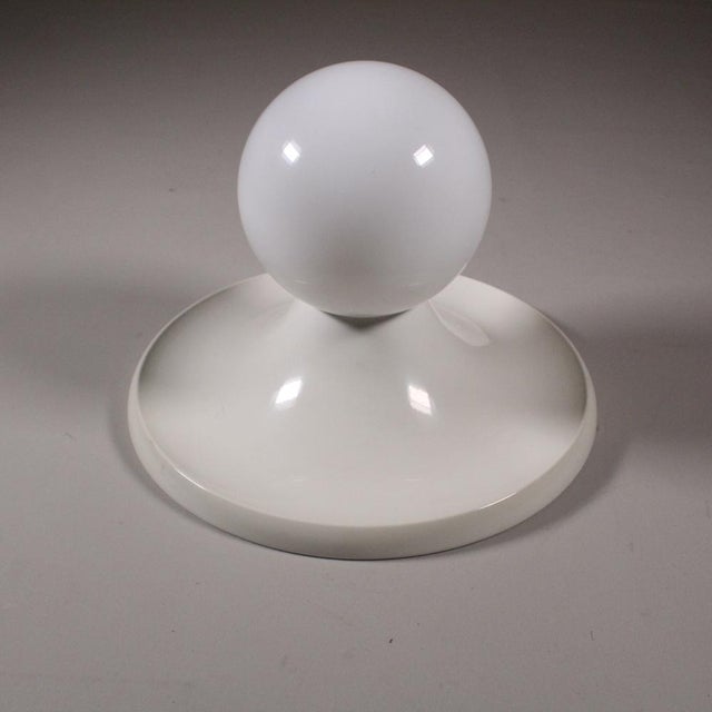 White White Light Ball Ceiling Light by Achille Castiglioni for Flos, 1960s For Sale - Image 8 of 12