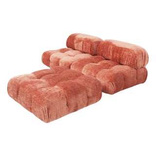 Camaliona Pink Modular Sofa by Mario Bellini for C & B Italia, Set of 3