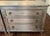 Silver Pair of Hollywood Regency Jansen Louis XVI Style Silvered Chest of Drawers For Sale - Image 8 of 15