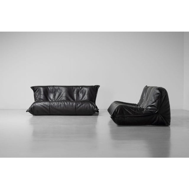 Yoko Sofa Set attributed to Michel Ducaroy for Ligne Roset, France, 1985, Set of 2 For Sale - Image 11 of 18