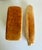 Brown Pair of Vintage Faux Bread Loaf & French Baguette Display Pieces For Sale - Image 8 of 8