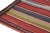 Vintage Shahsavan Persian Kilim in Red With Multicolor Stripes, From Rug & Kilim For Sale In New York - Image 6 of 7