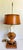 Mid 20th Century Italian Terracotta Neoclassical Tole Bouillotte Lamp For Sale - Image 9 of 13