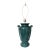 Vintage Neoclassical Green Ceramic Table Lamp For Sale
