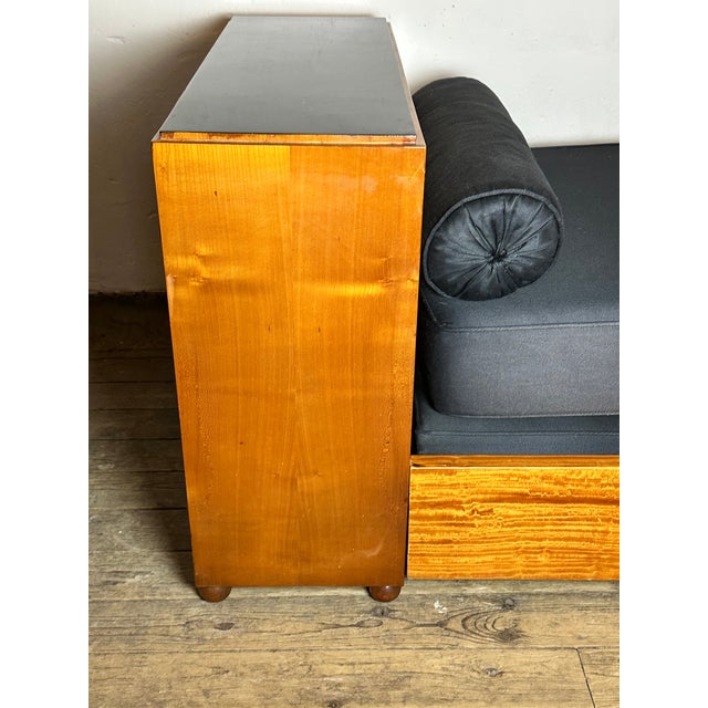 Black Art Deco Prince of Monaco Daybed by Jules Emile Leleu, 1927 For Sale - Image 8 of 13