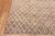 Modern Modern Room Size Grey Abrash Background Ivory Tribal Geometric Honeycomb Pattern Rug For Sale - Image 3 of 6