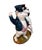 19th Century Rare French Majolica Pigs Gentlemen Delphin Massier.