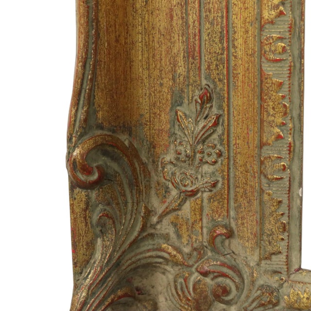 Antique Gold Leaf Frame in Pine, 1890s For Sale - Image 12 of 18