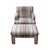 Parsons Style Armchair With Ottoman For Sale - Image 9 of 12