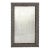 Vintage Bone Inlay and Mother-of-Pearl Mirror With Floral Motif For Sale