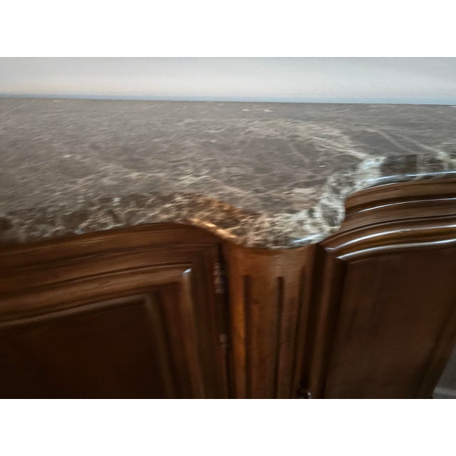 Century Furniture Coeur De France Credenza With Marble Top For Sale - Image 9 of 9