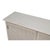 Wood Swedish Gustavian Reeded Sideboard in Soft Gray - 95" For Sale - Image 7 of 11