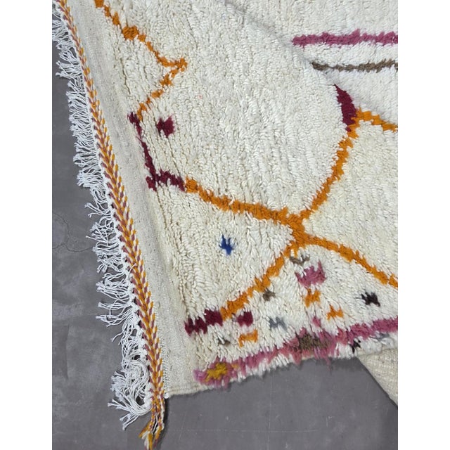 Moroccan Azilal Wool Rug - 13.1 X 9.5 Ft For Sale In Cleveland - Image 6 of 8