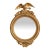 1940s Italian Giltwood Federal Style Bulls Eye Round Mirror - New York Fj Newcomb For Sale