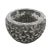 Black Carved Stone Planter For Sale
