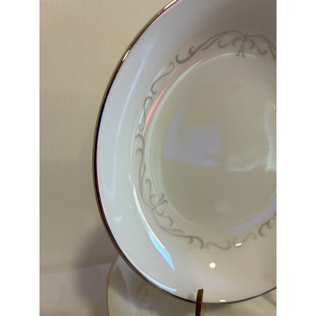 Ceramic Vintage Kimberly Fine China "Trianon" Bowls, Set of 12 For Sale - Image 7 of 13