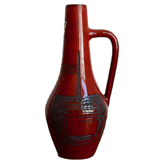 Mid-Century Vase by Elchinger for Poterie Elchinger, 1950s For Sale