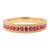 Natural Ruby Ancient Asian 14k Yellow Gold Ring Size 7 For Sale