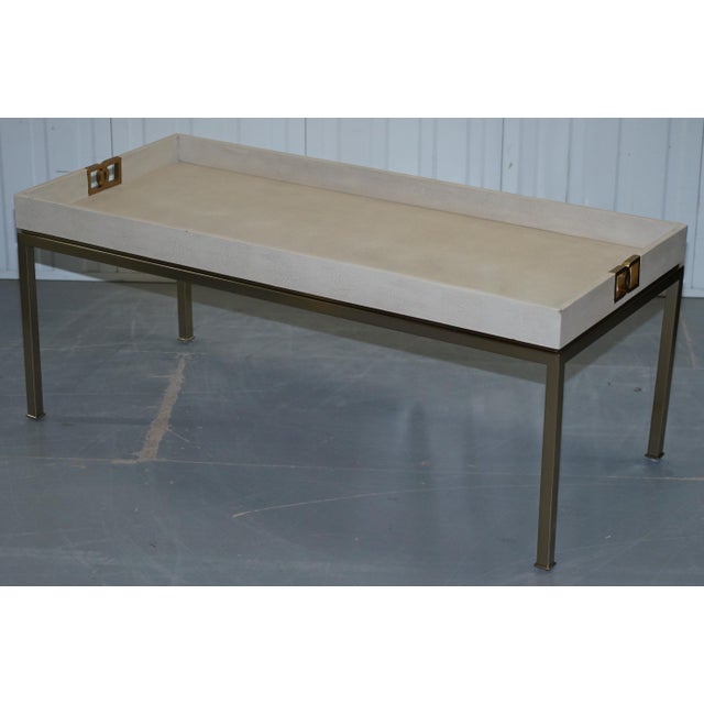 Salon Coffee Table with Chrome Finish by Paolo Moschino for Nicholas Haslam For Sale - Image 3 of 14