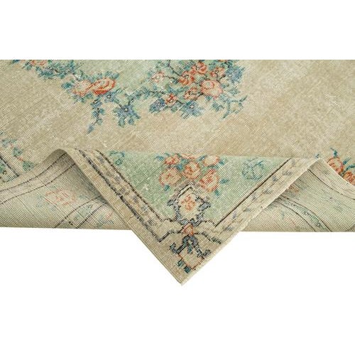 Vintage Turkish Area Rug For Sale - Image 6 of 7