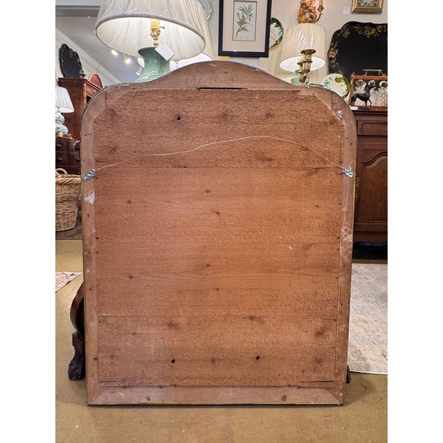 19th Century French Camel Hump Mirror For Sale - Image 12 of 12