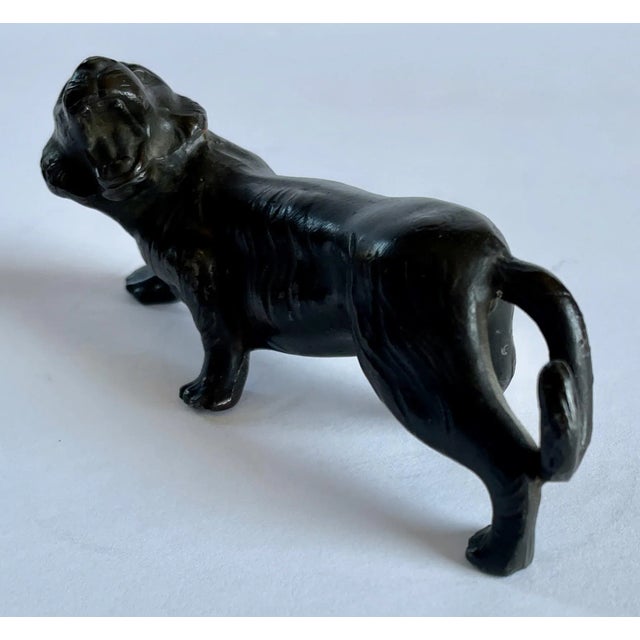 1920s 1920s Bronze Roaring Lioness Figurative Sculpture For Sale - Image 5 of 8
