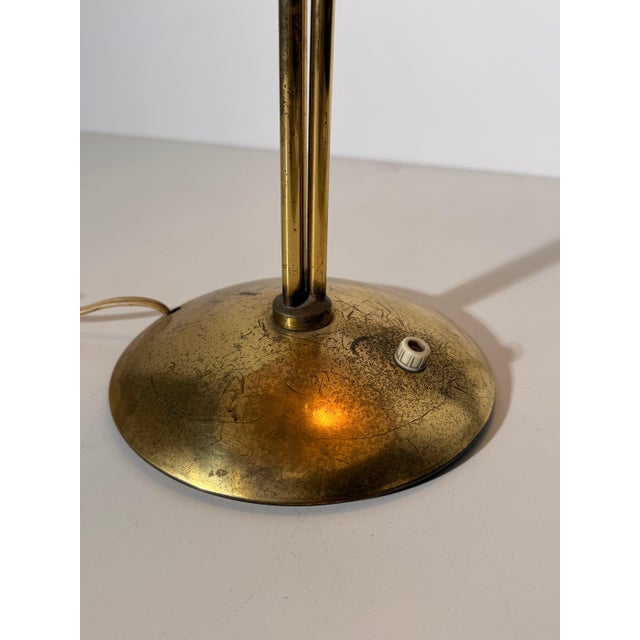 Vintage Brass Table Lamp For Sale - Image 3 of 8