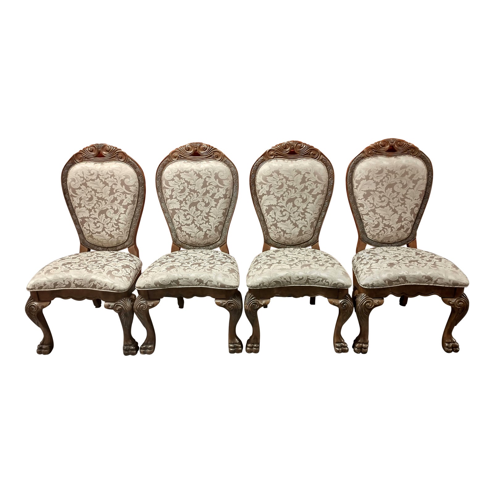 Michael Amini Paradisio Side Chairs Set of 4 Chairish