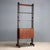 Brown Vintage Wooden Bookcase, 1960s For Sale - Image 8 of 9