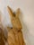 Vintage Hand Carved Wooden Rabbit Wall Hooks, Coat Rack, Pair, Philippines For Sale In Miami - Image 6 of 9