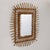 1960s French Rattan Sunburst Mirror For Sale - Image 4 of 9